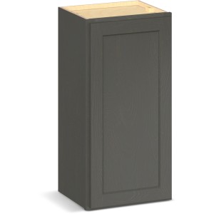 RELIABILT Parkstone II Wall Cabinet, Slate Stained, 15" W, 1 Door, Fully Assembled - 641426 | Lowe's Pro Supply